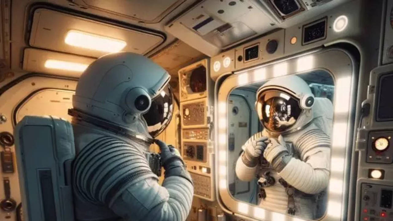 help this spaceman find the flaws in his astro-dating profile picture