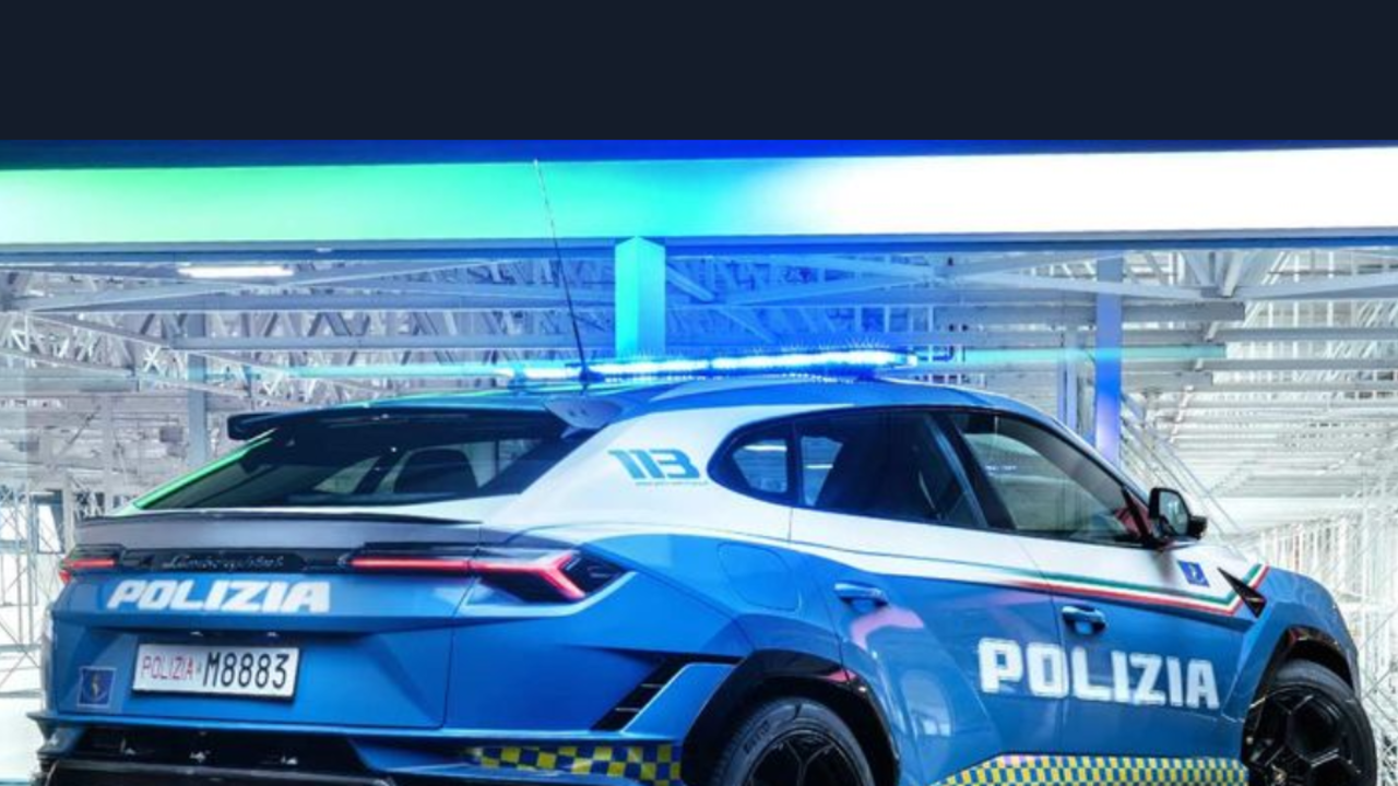 Lamborghini Urus Performante- Italian Police