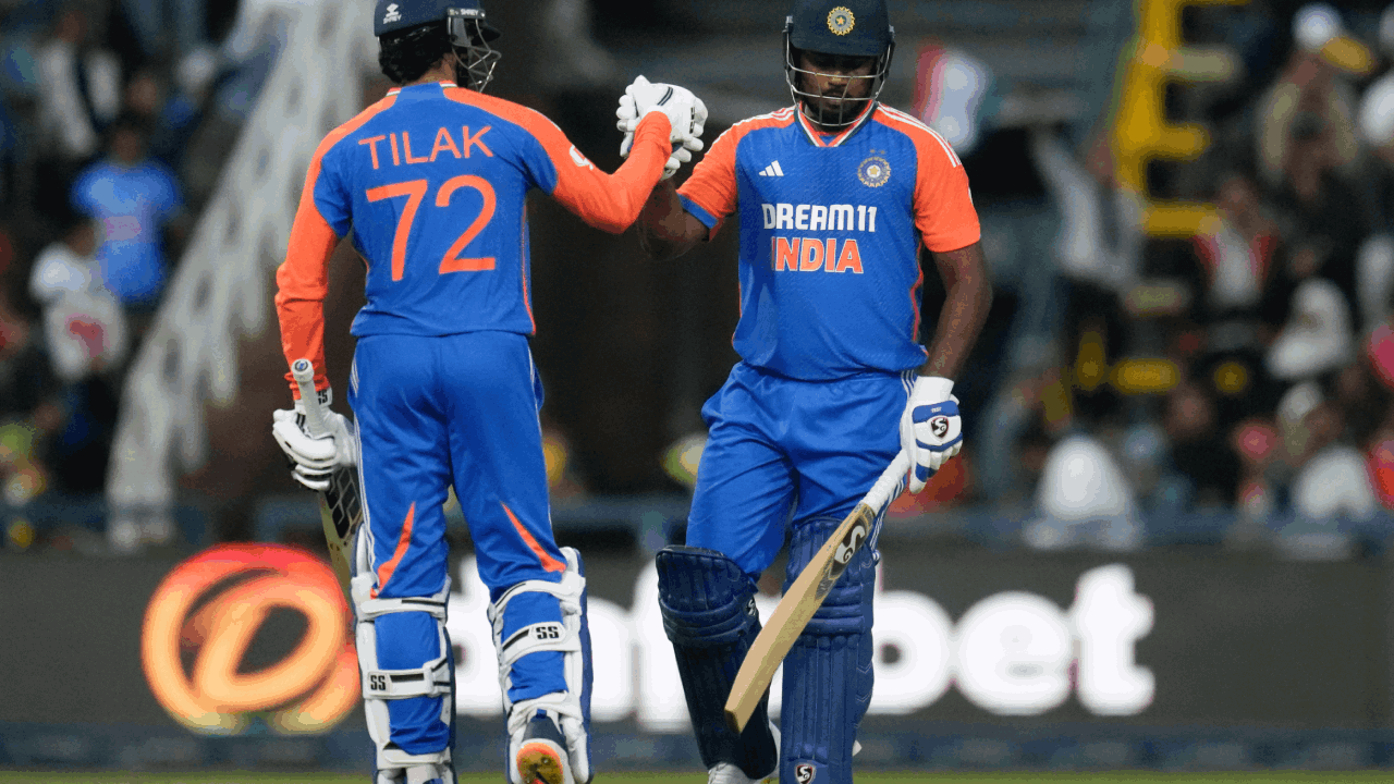 sanju samson, tilak varma create history, india become first team in world to 2 t20i centuries in an innings among full member nation