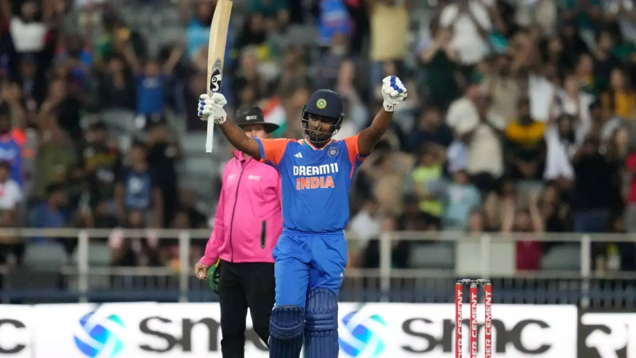 india vs south africa: sanju samson creates history, becomes first player in the world to score three t20i centuries as wicketkeeper