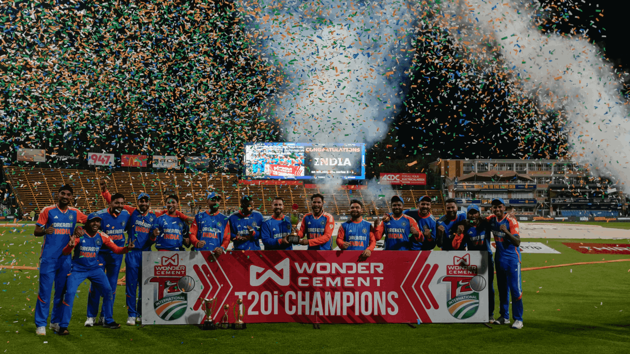 india break pakistan's six-year old world record, become first team in world to have win percentage higher than 90 in t20is in a calendar year