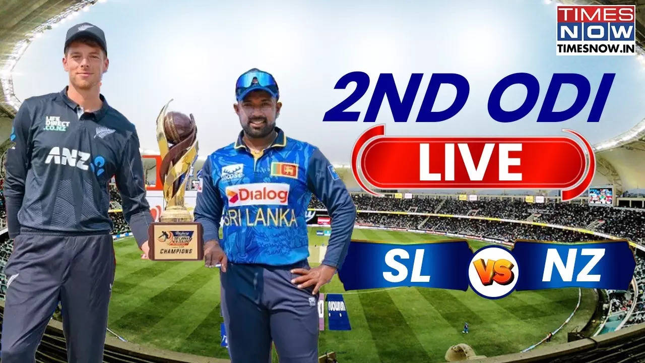 sri lanka vs new zealand live score 2nd odi sl vs nz live cricket scorecard updates pallekelle