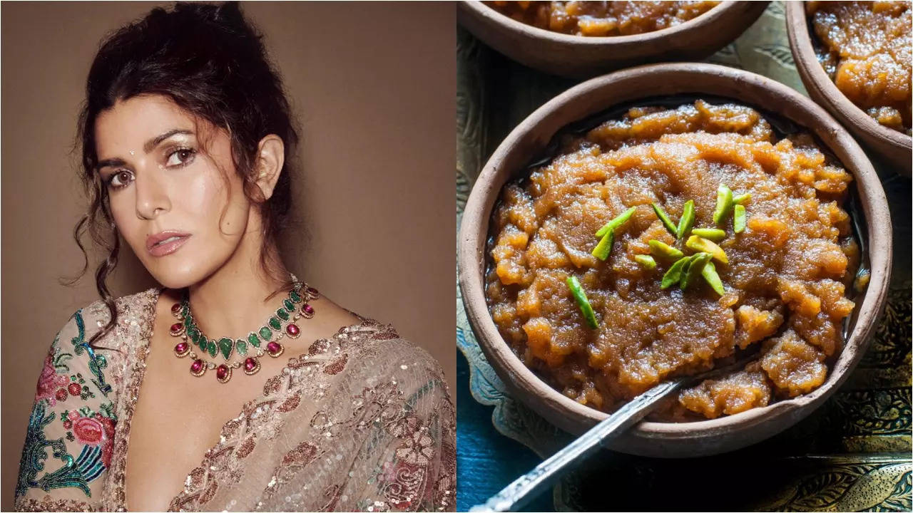 nimrat kaur makes halwa for gurupurab or guru nanak jayanti