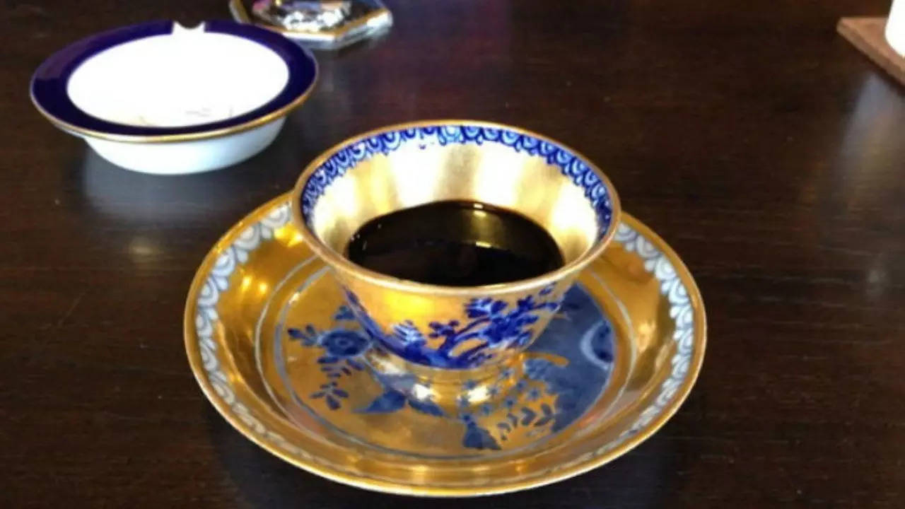 the munch in osaka, japan has a 22-year-old coffee that costs $900 for one cup