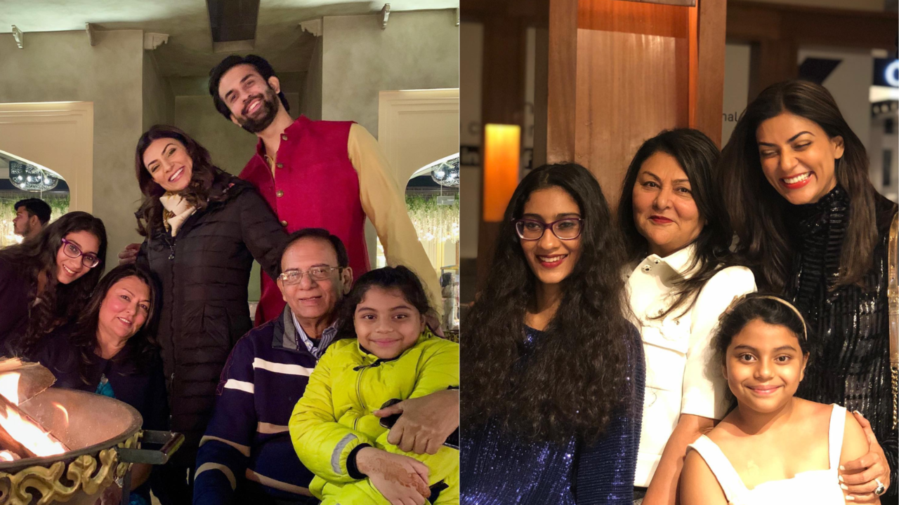 sushmita sens most heartwarming pictures with family