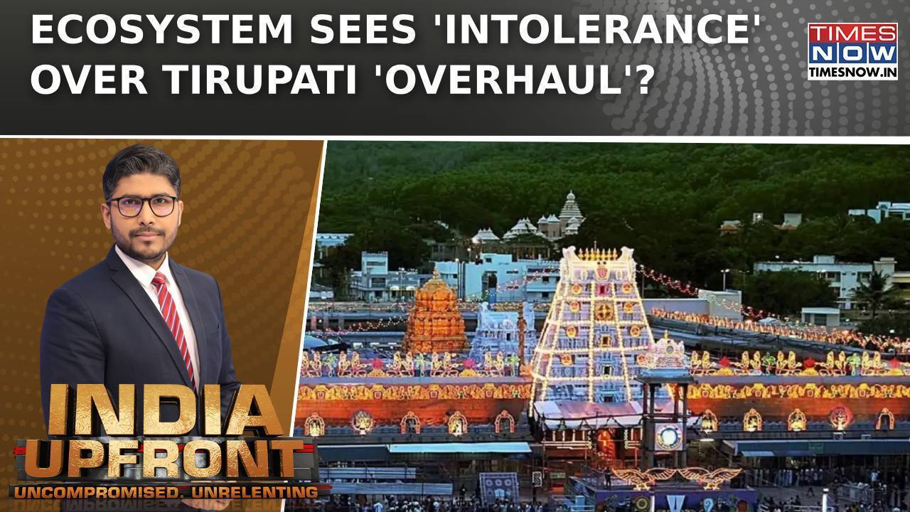 tirupati temple 'overhaul' takes shape, court upheld 'no non-hindus in temple admin'| india upfront