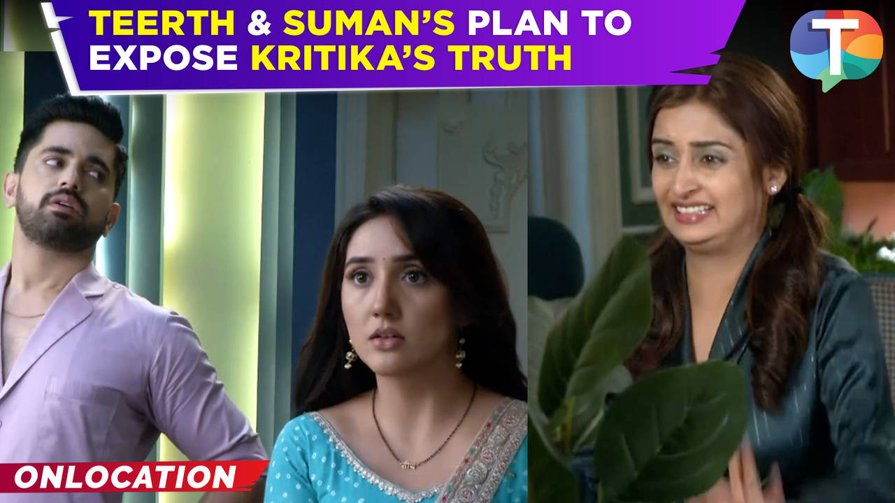 suman indori update: suman and teerth, along with malini bua, devise a plan to reveal kritika's true nature