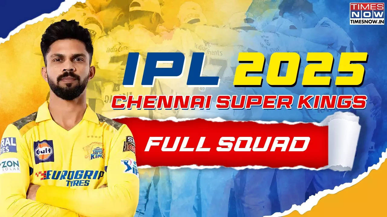 ipl auction 2025 csk squad 2025 full list of players in chennai super kings team