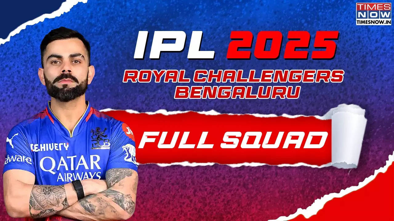 ipl auction 2025 rcb squad 2025 full list of players in royal challengers bengaluru team