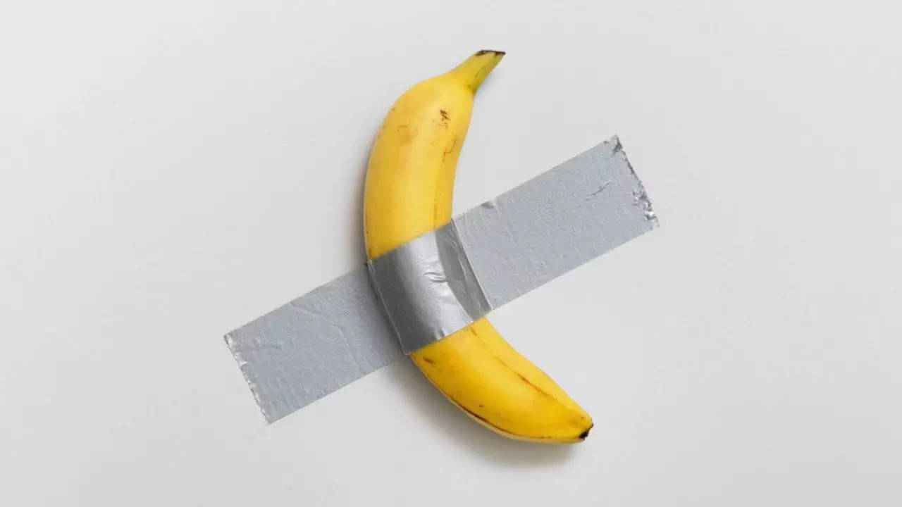 banana duct-taped to a wall sold for $6.2 million at sotheby’s auction, what makes it so expensive