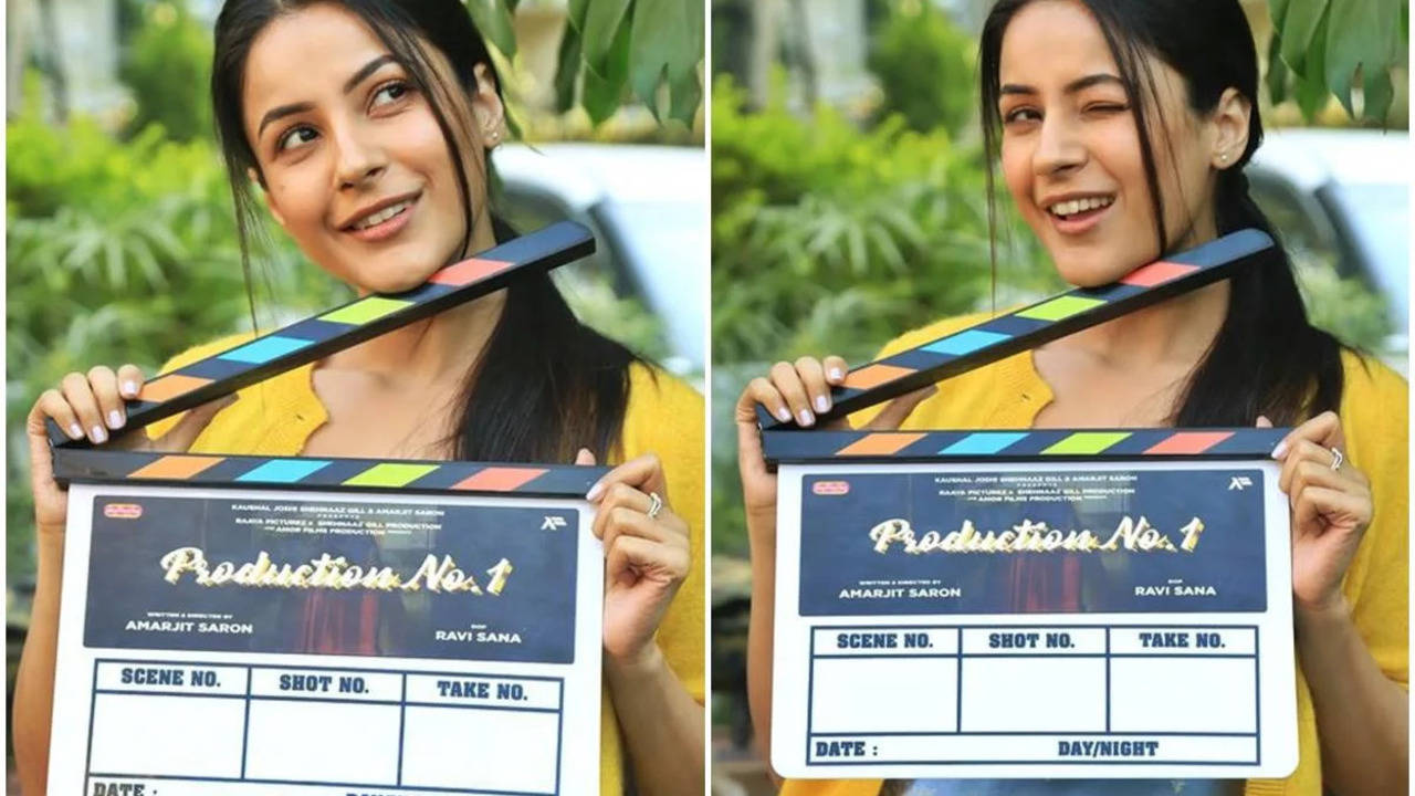 shehnaaz gill starts shooting for punjabi film, calls it a new journey