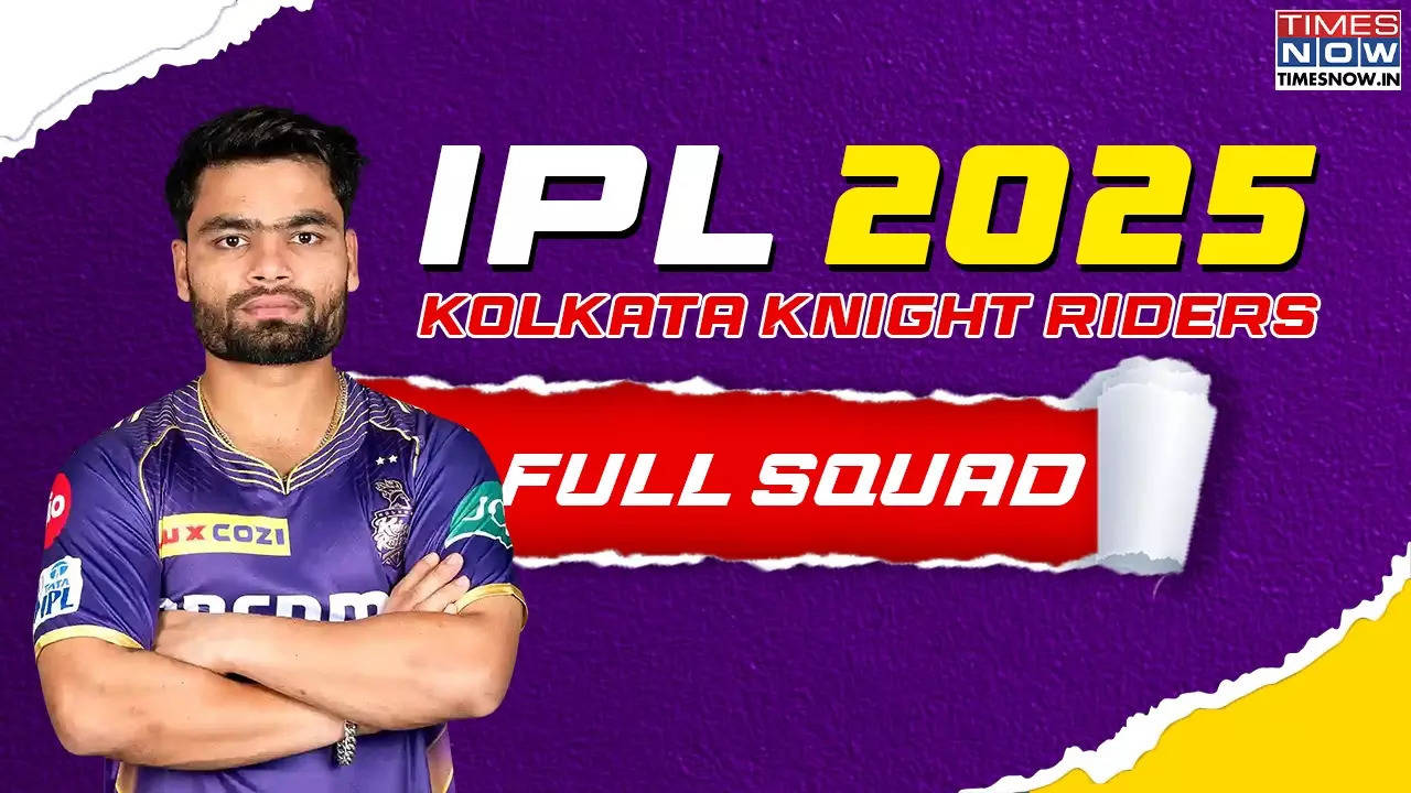 ipl auction 2025 kkr squad 2025 full list of players in kolkata knight riders team