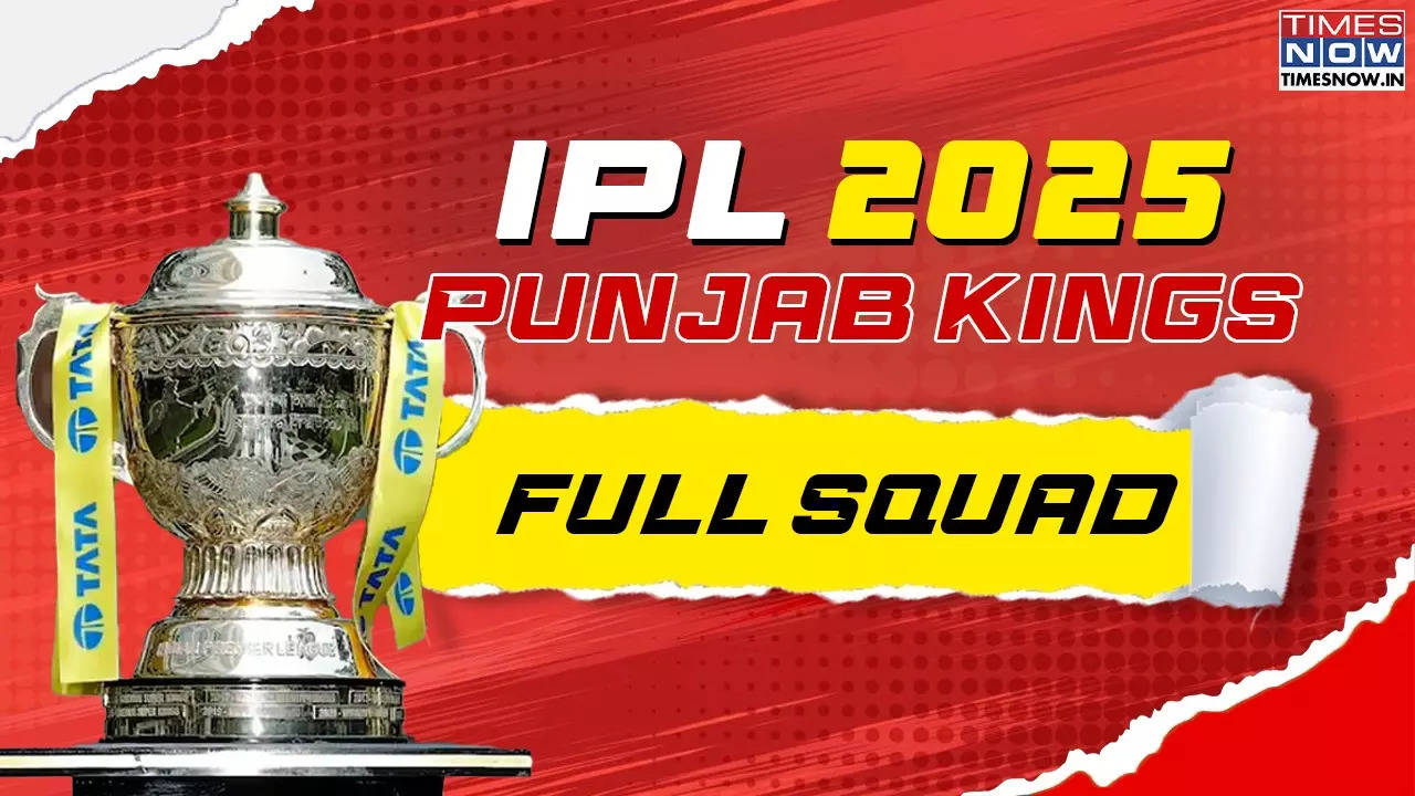 ipl auction 2025 pbks squad 2025 full list of players in punjab kings team