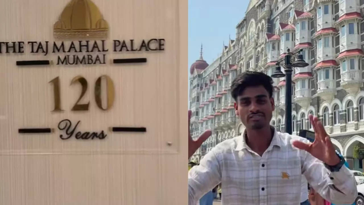 'middle-class' man's dream comes true, a cup of tea for rs 1800 at mumbai's taj hotel: video