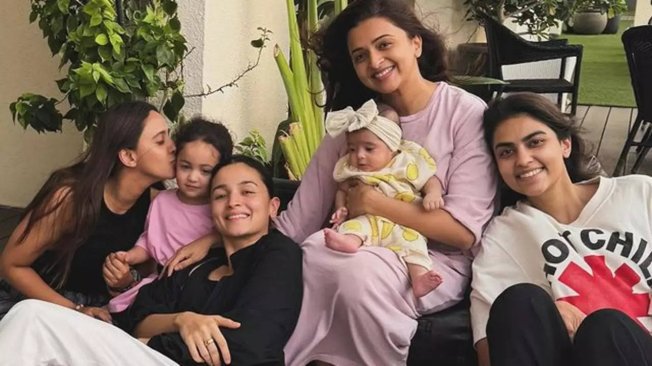 raha is officially part of alia bhatt's girl gang. we have proof!