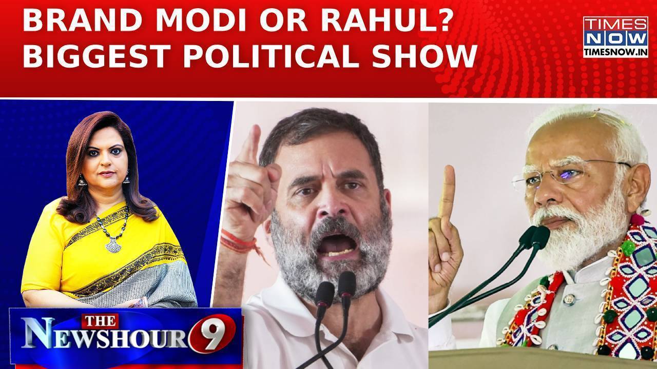 brand modi vs brand rahul: curtain raiser before results – rajniti ki biggest roundtable!| newshour