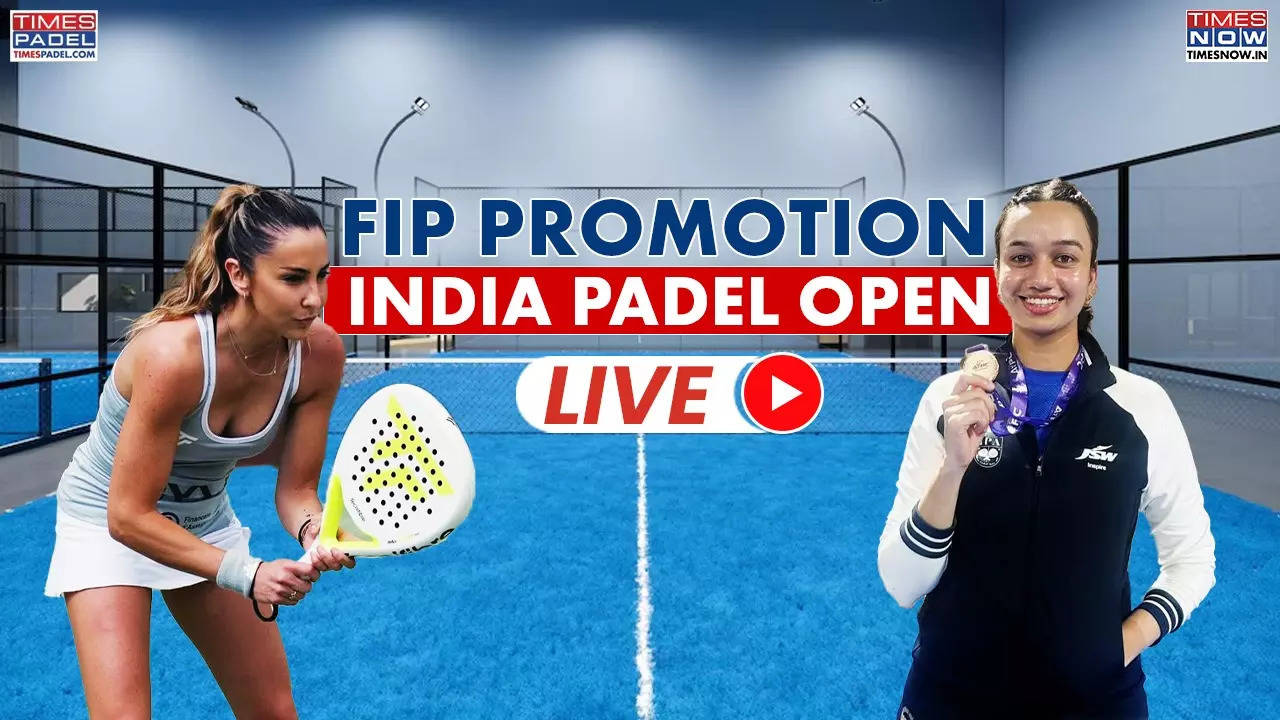 fip promotion india padel open live bennett university noida padel news