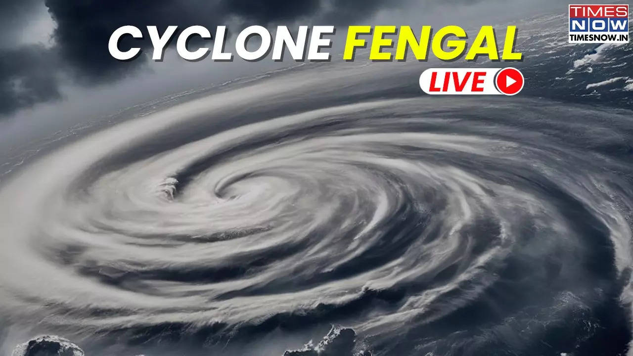 cyclone fengal tracker landfall date live updates tamil nadu chennai rains weather news update