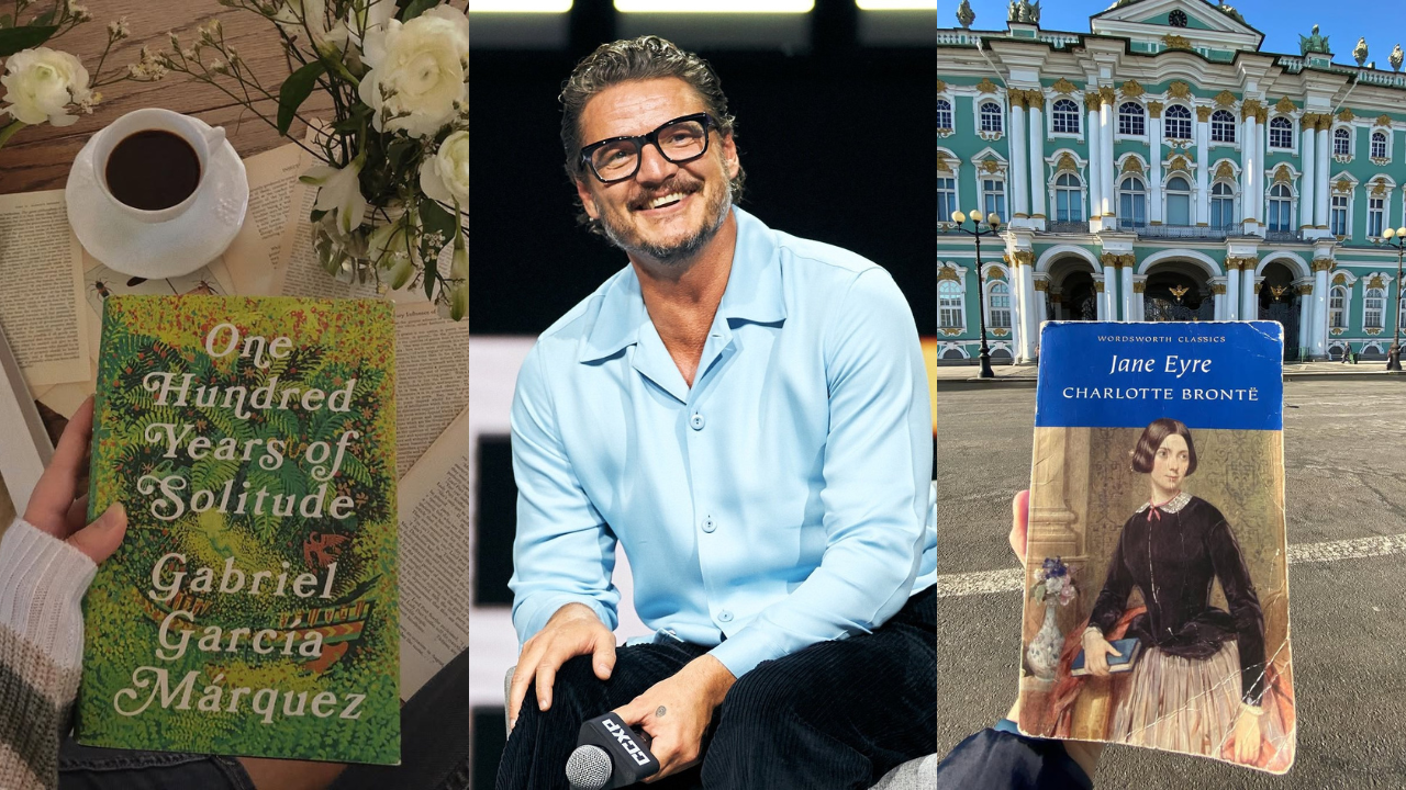 8 books recommended by pedro pascal