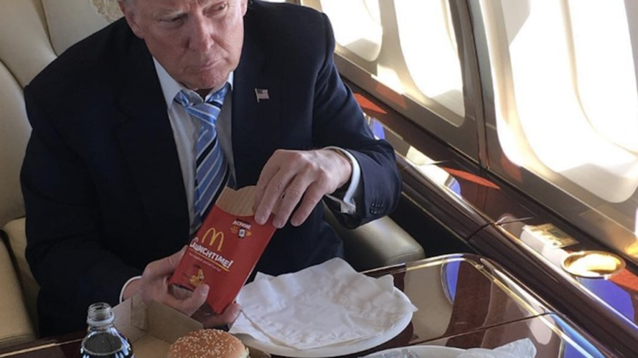 man spends a week on donald trump's diet: 'how is he still alive?'