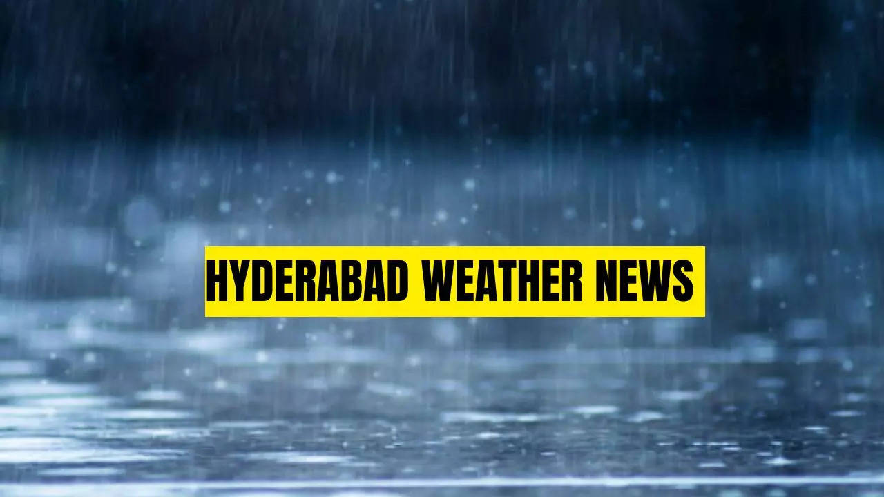 hyderabad weather: light rain and drizzle predicted in city this week, check 7-day forecast