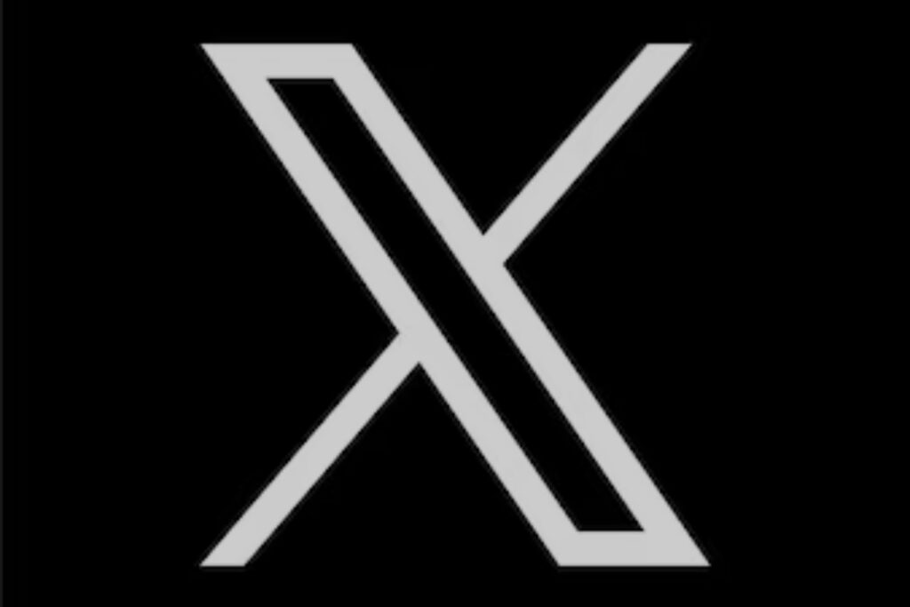 x logo twitter