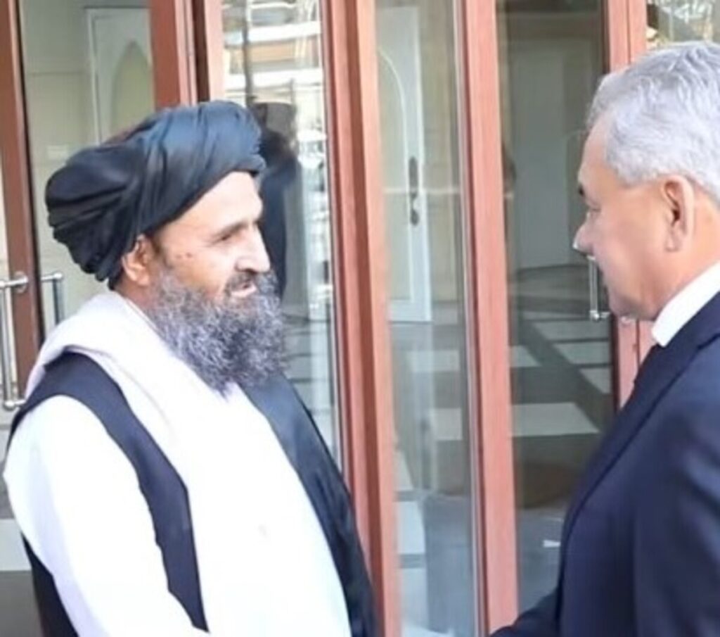 Russia security chief meets Taliban officials in Kabul