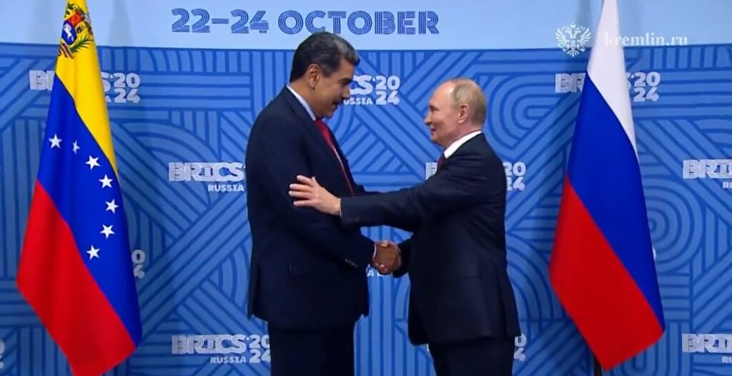 Putin meets Venezuela's Maduro at BRICS summit: AFP