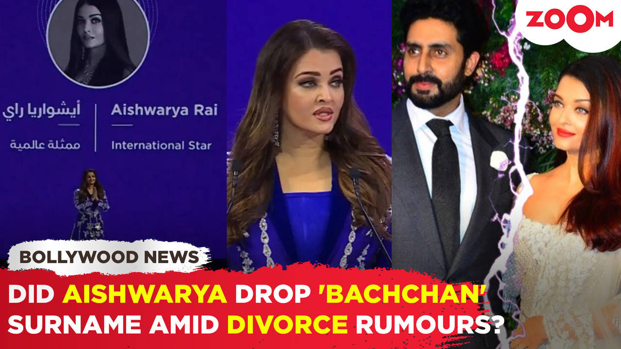 did aishwarya rai drop 'bachchan' surname at dubai event amid divorce buzz with abhishek bachchan_