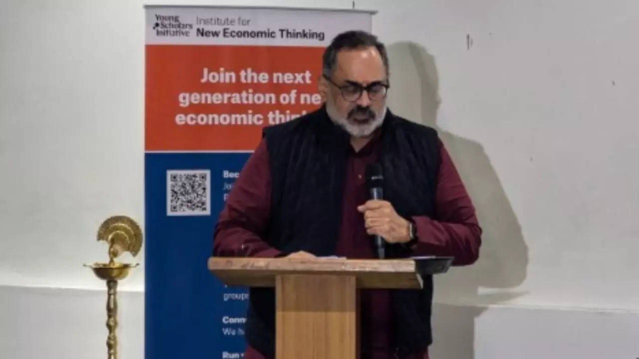 india must lead ai governance revolution: rajeev chandrasekhar at bennett university conference