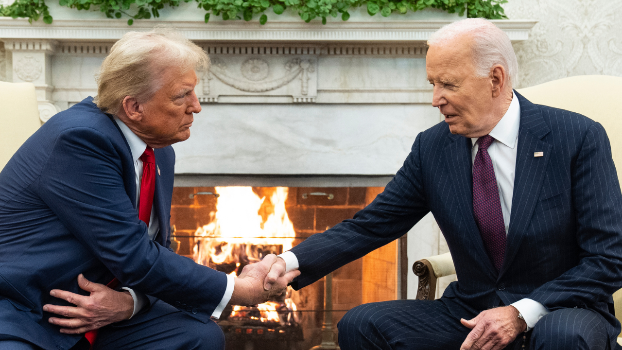 when donald trump pulled a joe biden-like 'unconditional' pardon move for family