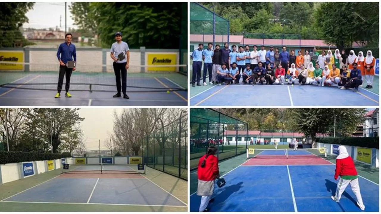 'putting jammu and kashmir on the pickleball map': sunday league aims to become a game-changer