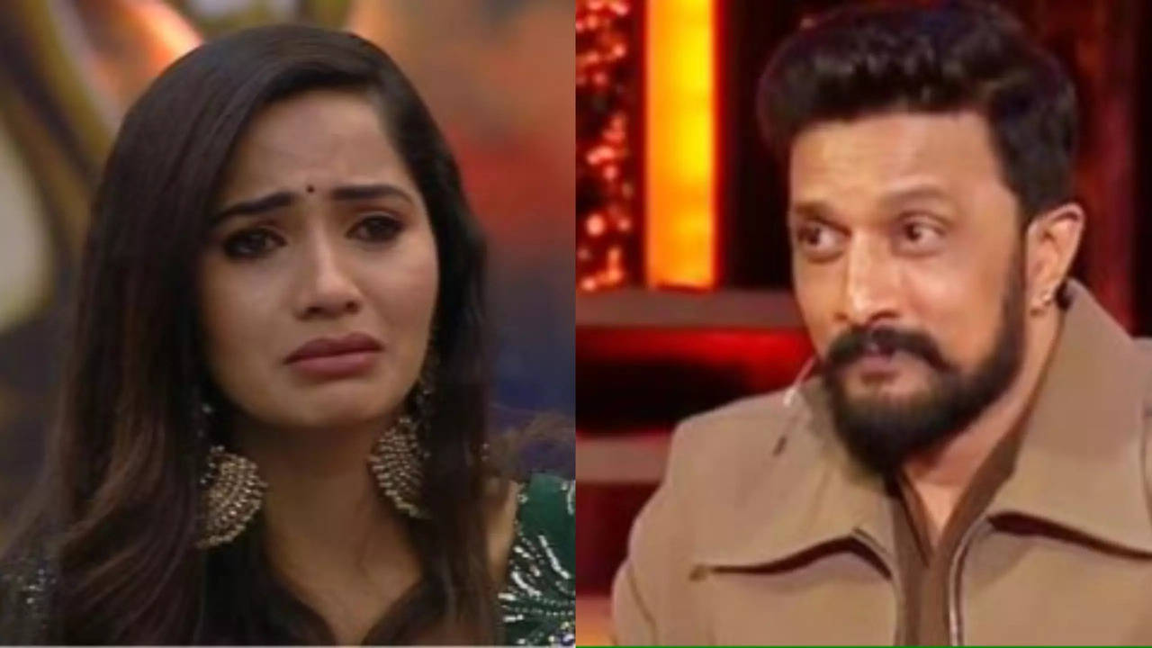 bigg boss kannada 11 wild card contestant shobha shetty quits kiccha sudeep show