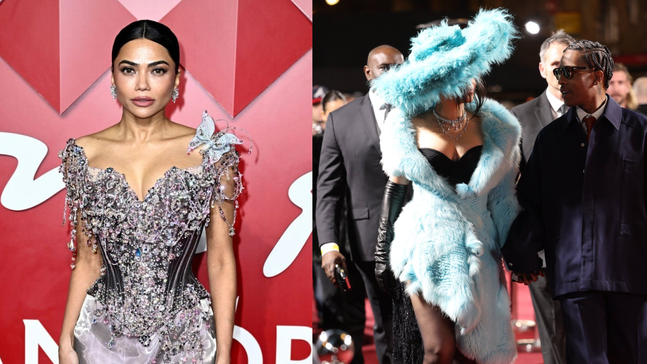 rihanna and mona patel's stunning looks for the fashion awards 2024 had one thing in common