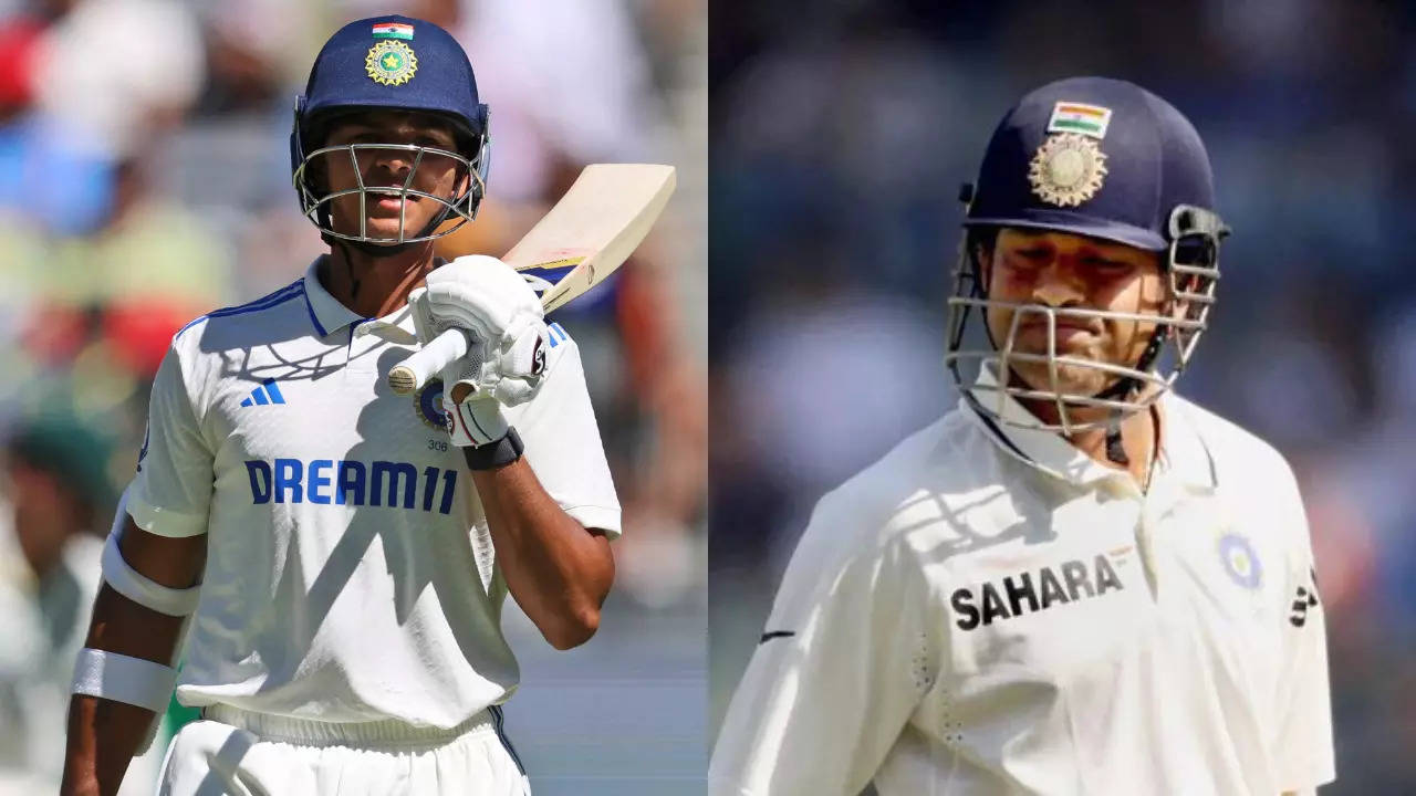 yashasvi jaiswal chases sachin tendulkar's all-time india record, needs 283 runs to become...