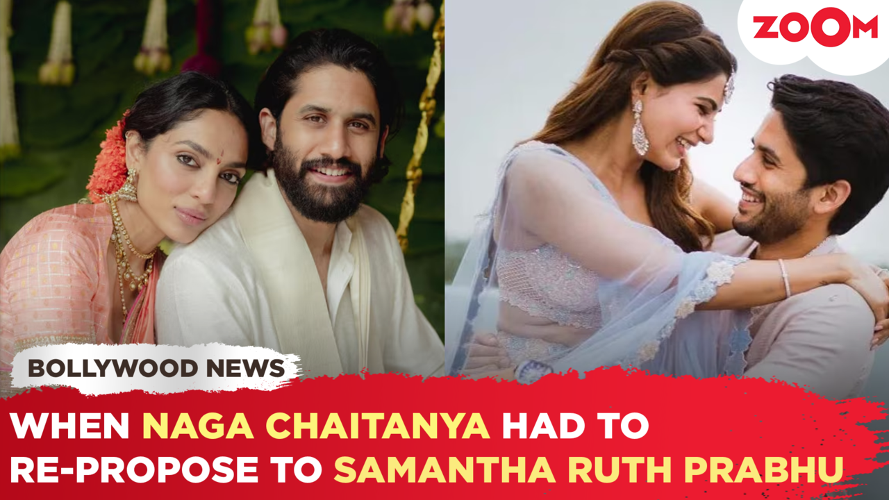 when naga chaitanya had to re-propose to samantha ruth prabhu: a viral throwback moment